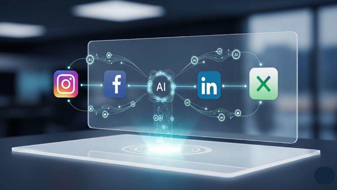 Automate Social Media Content with AI for Instagram, Facebook, LinkedIn & X